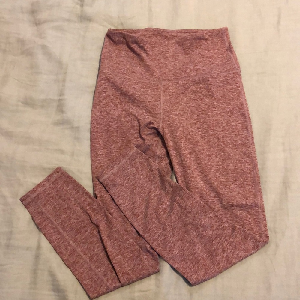Pink Heather Leggings